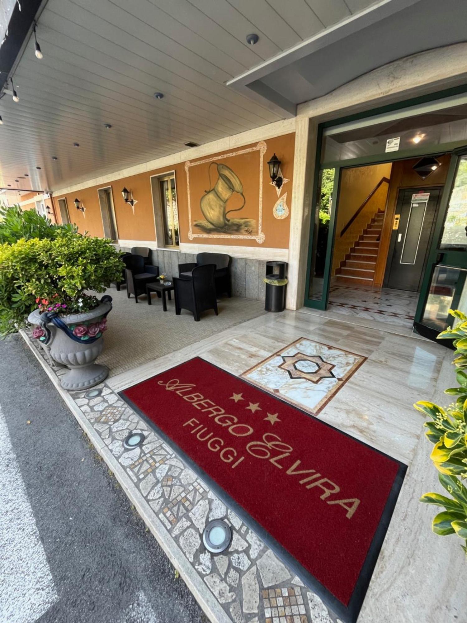 Hotel Elvira Fiuggi Exteriér fotografie